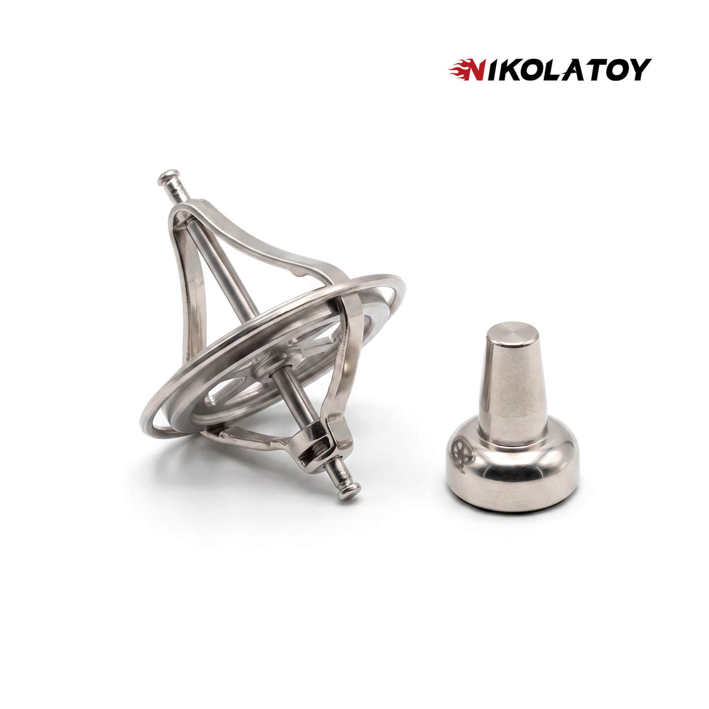 Metal Anti‑Gravity Gyroscope Desktop Physics Toy
