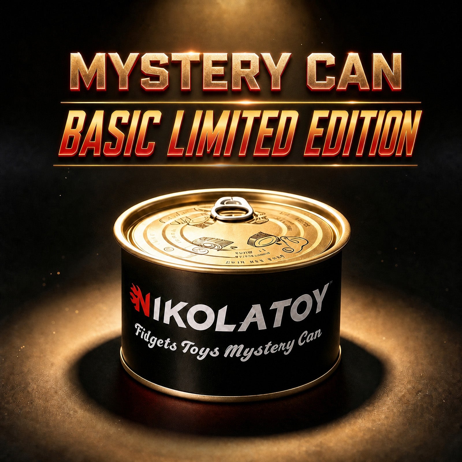 Fidgets Toy Mystery Can Basic Limited Edition