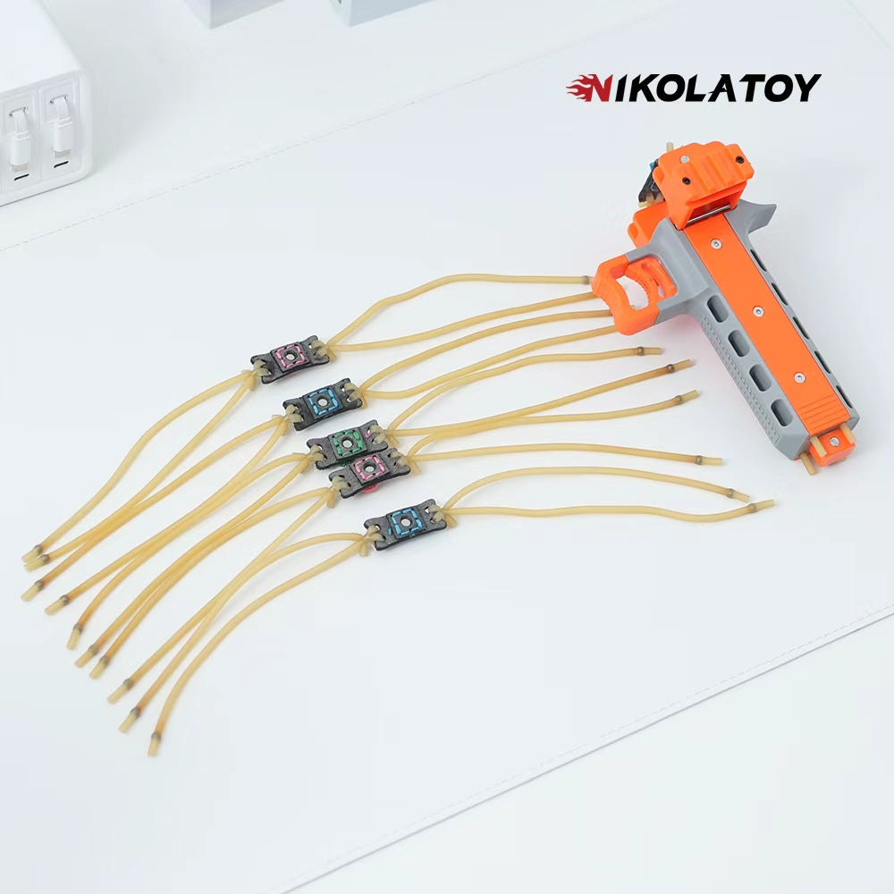 Magnetic Slingshot Rubber band