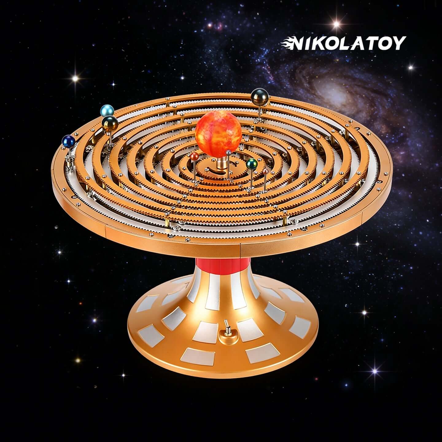 Extraordinary Mechanical Model - Solar System Assembly Model