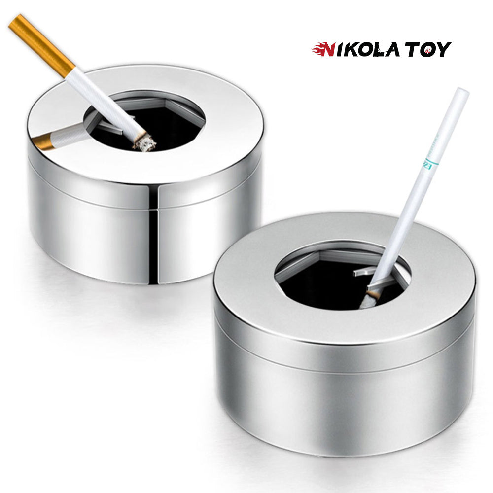 NIKOLATOY®Creative metal mechanical ashtray