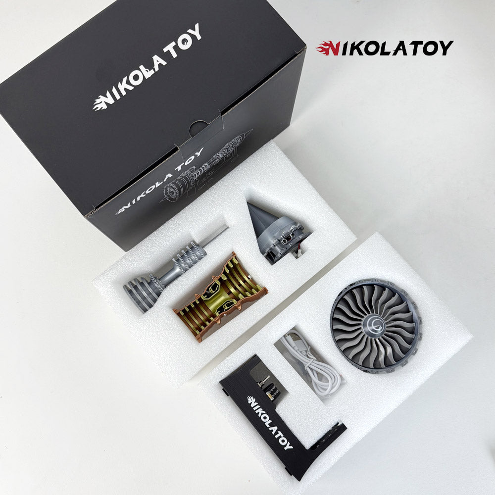 TR900 Turbofan Engine Model (25cm / 10in) Flagship Version Diy Kits