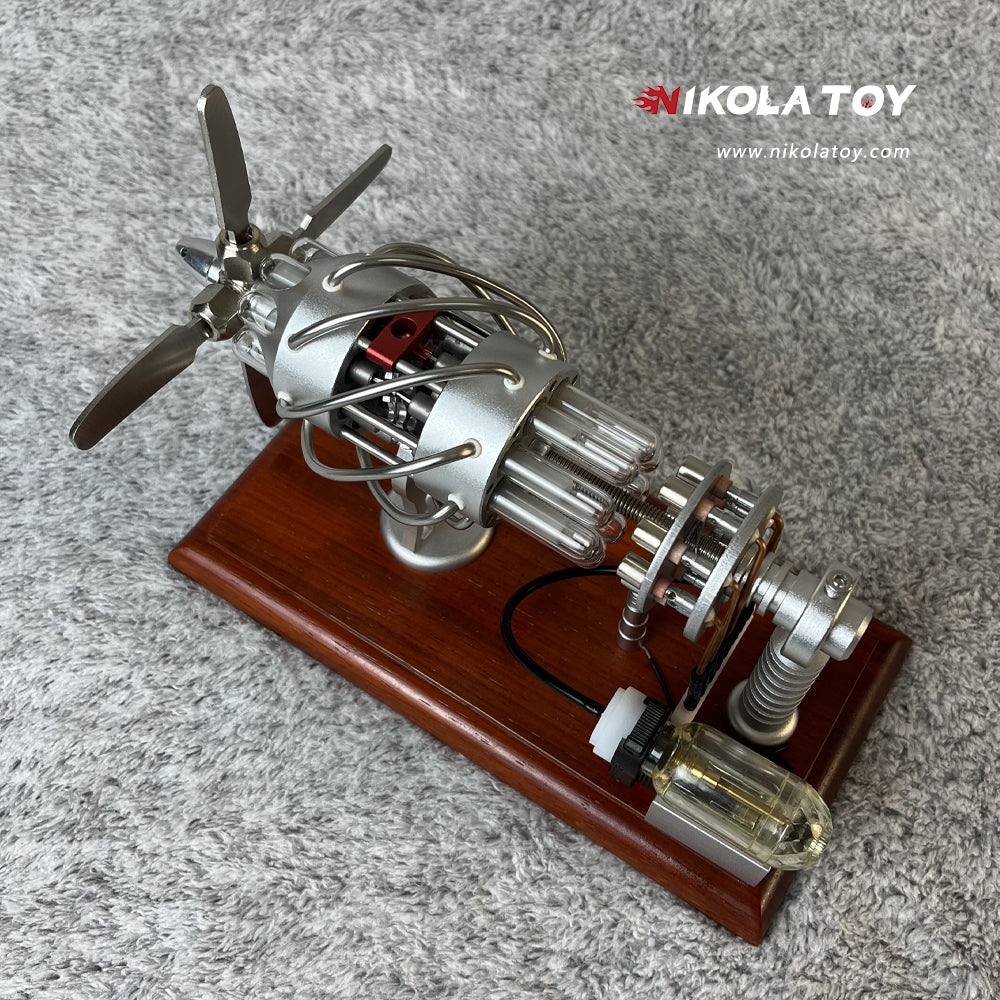 Aircraft model Stirling engine model