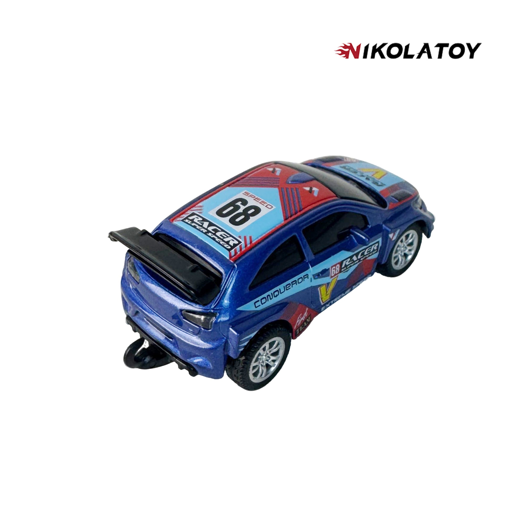 NIKOLATOY® 1/64 4WD Remote Control Drift Rally Racer Car
