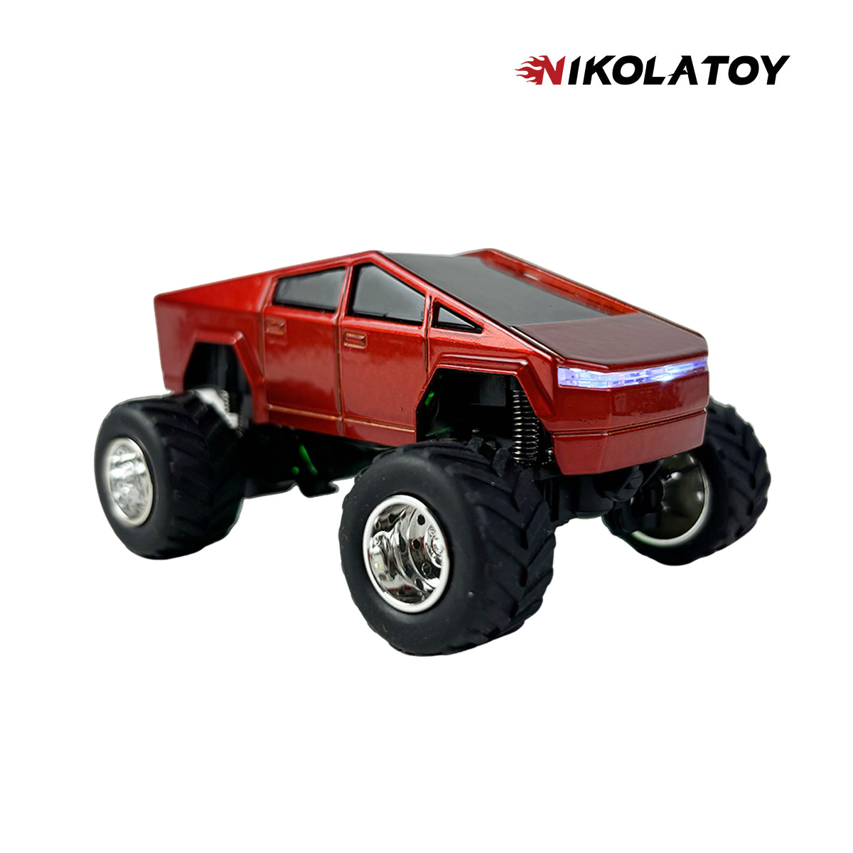 NIKOLATOY®1:64 Tesla Cybertruck Desktop Remote Control Car