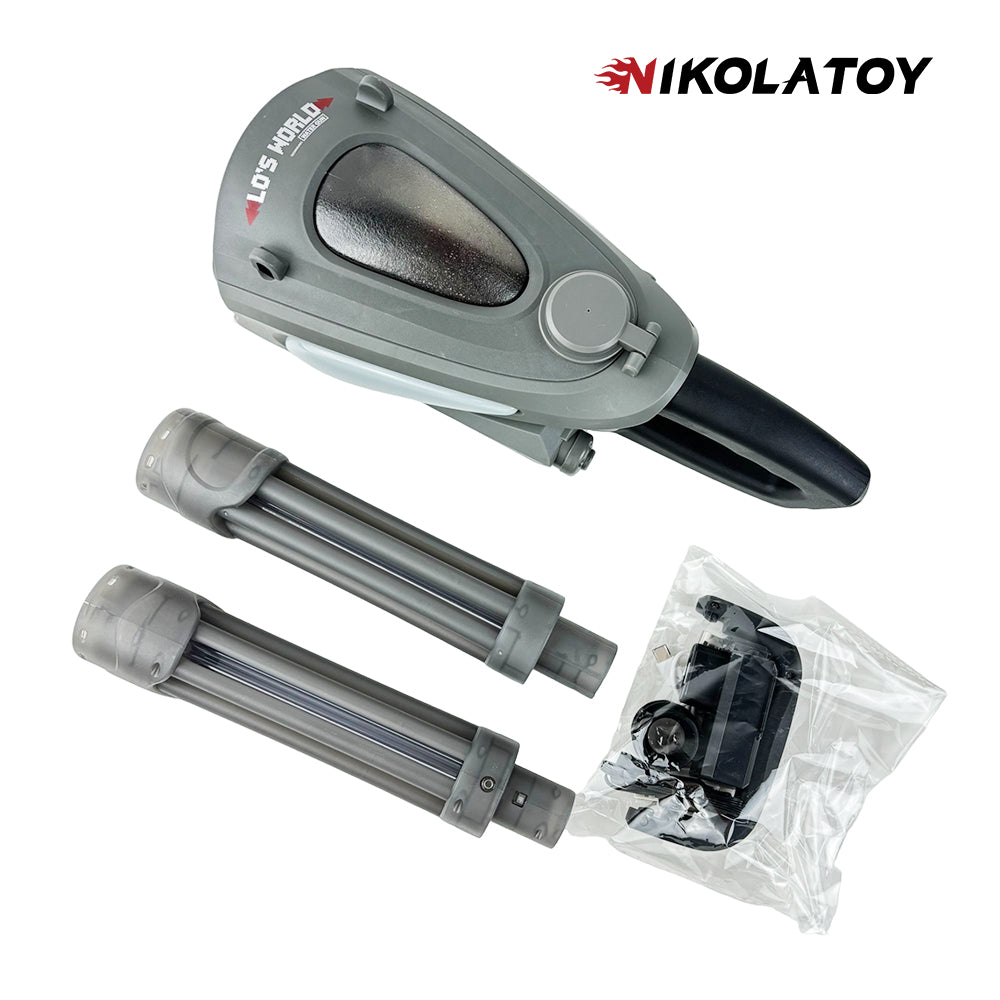 NIKOLATOY® high-performance dual muzzle Gatling water gun