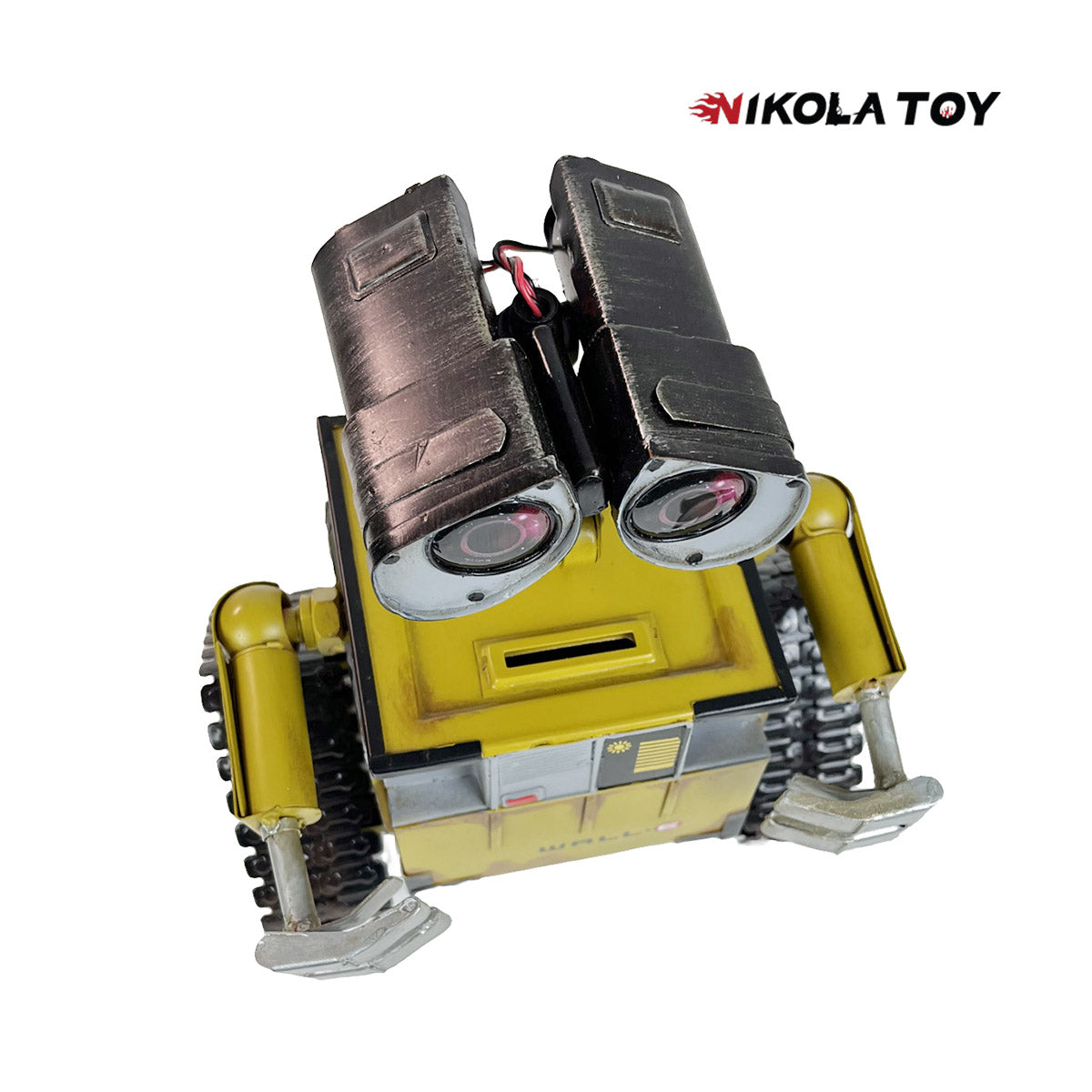 Handmade WALL-E robot model (savings can/paper drawing box)