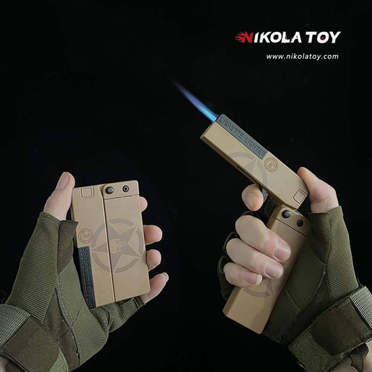 Folding Pocket Cigarette Box Lighter