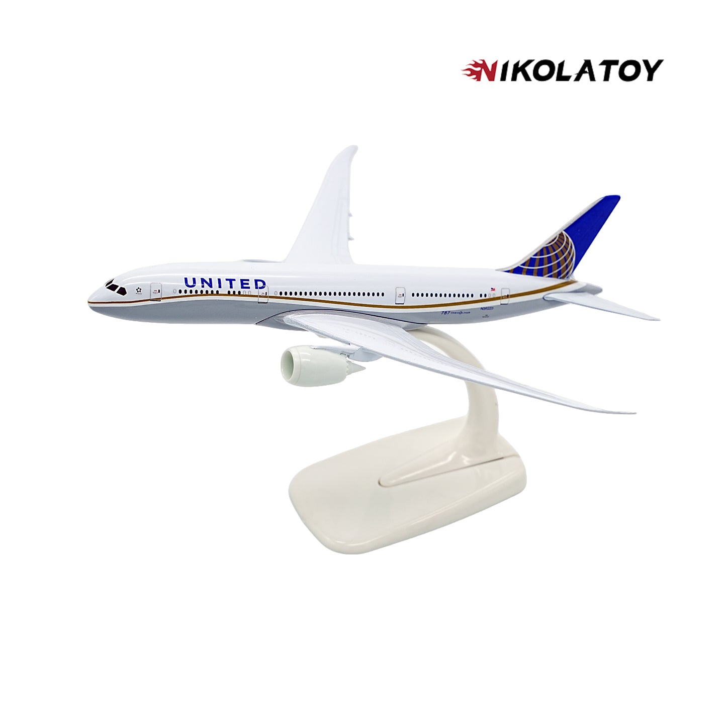 NIKOLATOY®Alloy 1/350 Civil Aviation Aircraft Model