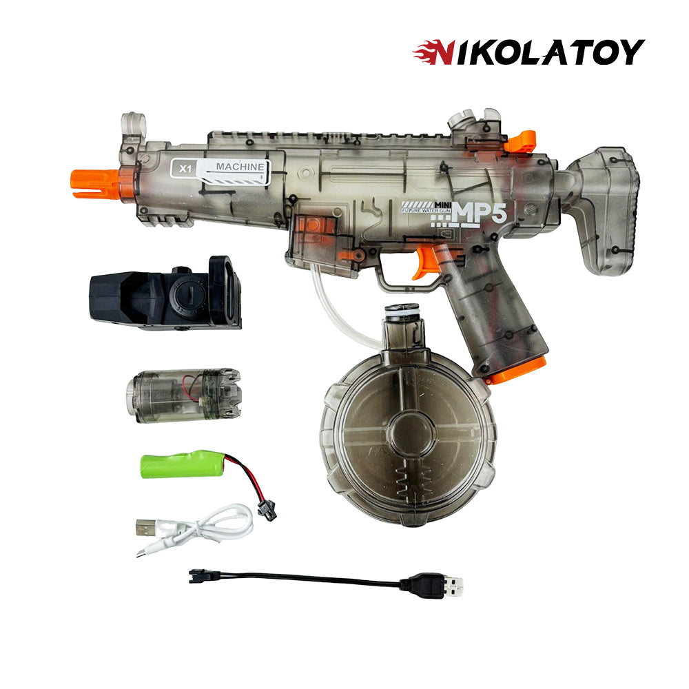 NIKOLATOY® light muzzle MP5 Water Gun