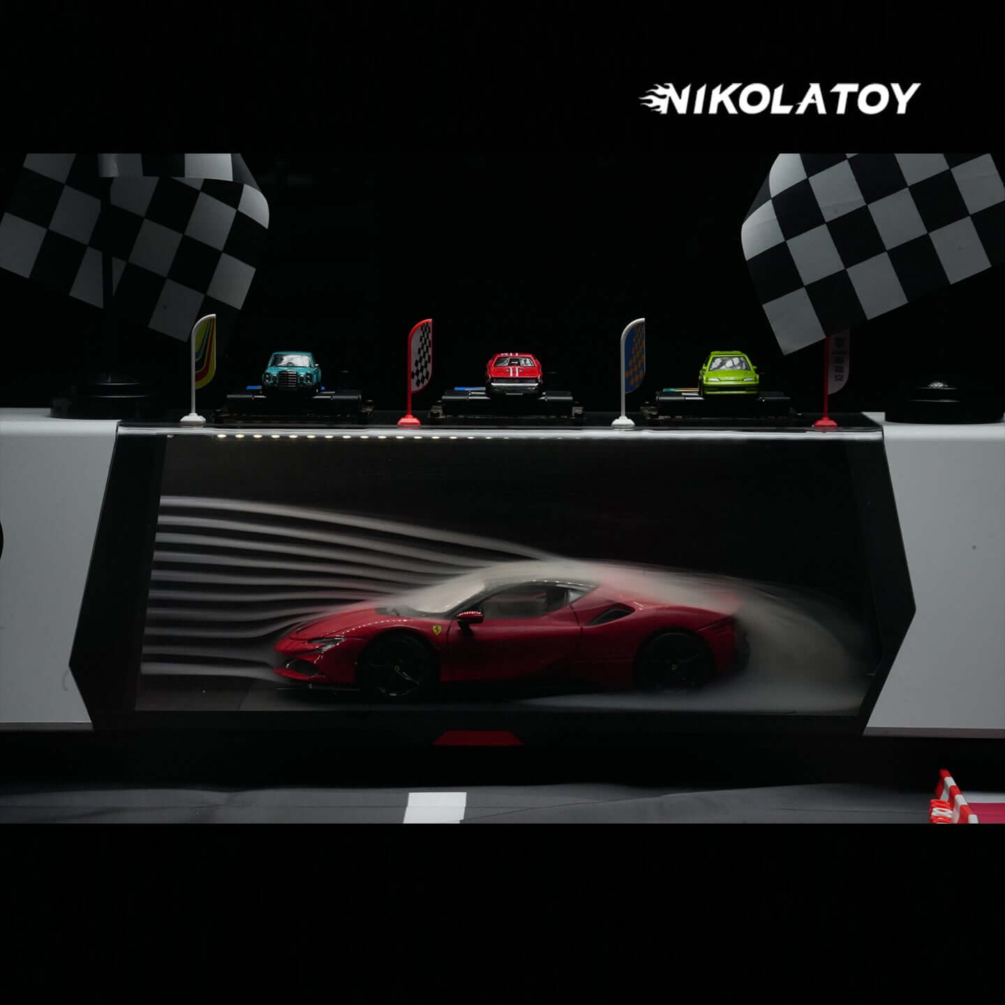 1:18 Windible Car Model Desktop Wind Tunnel Tester