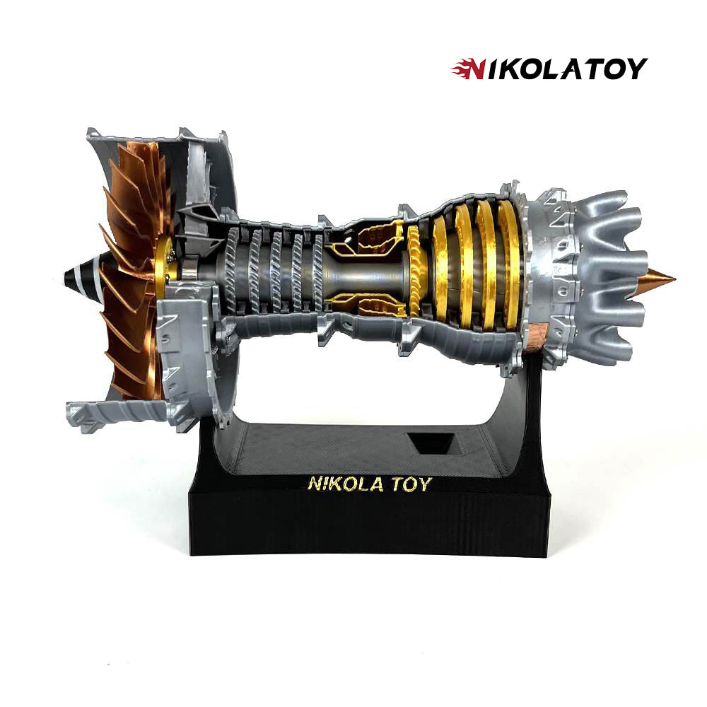 TR900 Turbofan Engine Model (20cm / 7.8in) – NIKOLATOY