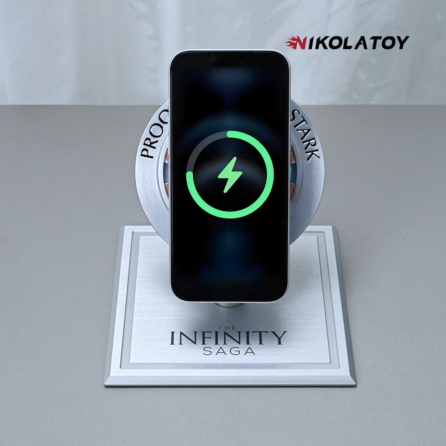 Iron Man Heart Wireless Charging Reactor