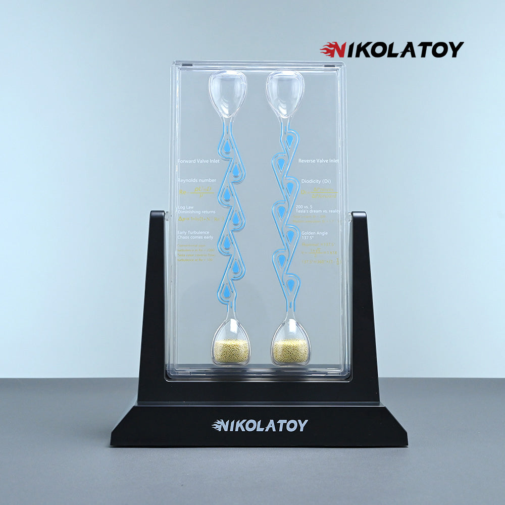 Tesla Valve Fluid Flow Demonstrator