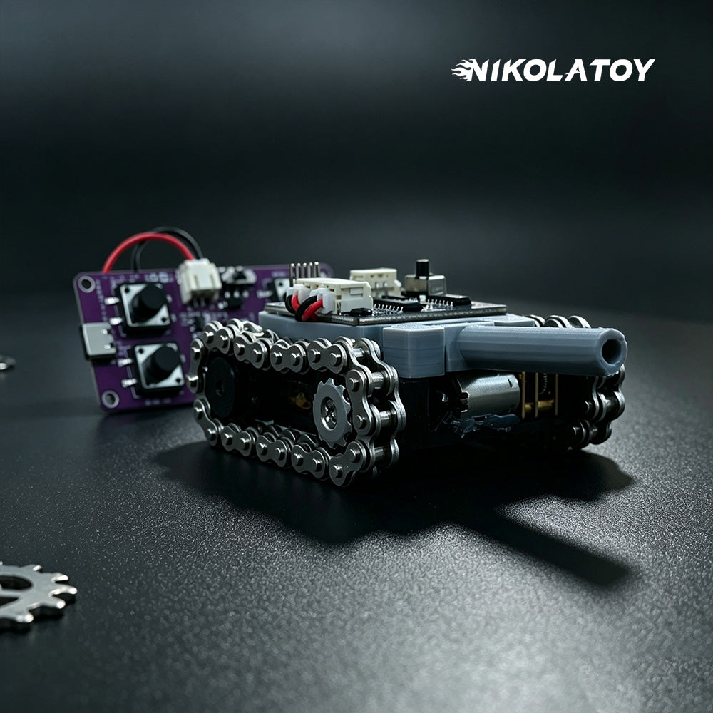 Mini Programmable Metal RC Robot Tank