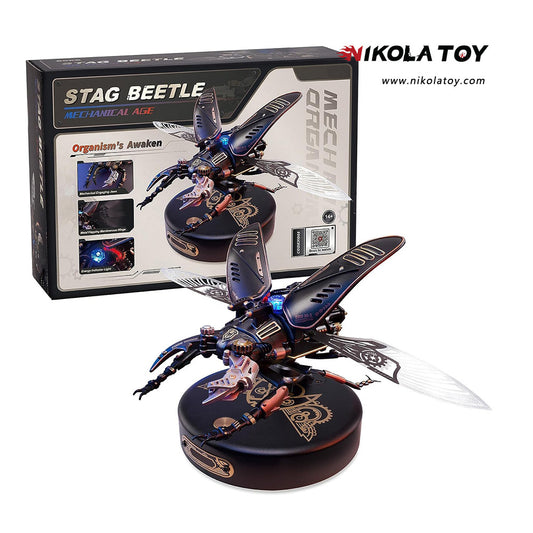 Mechanical beetle 3D Metal Model Kits