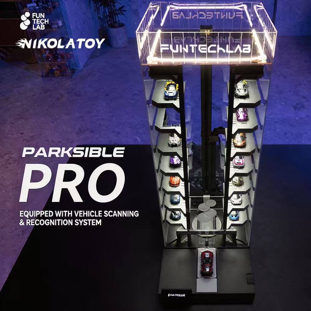 1:64 Mechanical Parking Garage Parksible 64