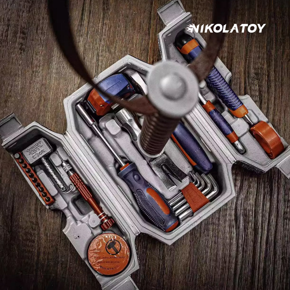 NIKOLATOY® Thor's Hammer Toolbox -13 in 1