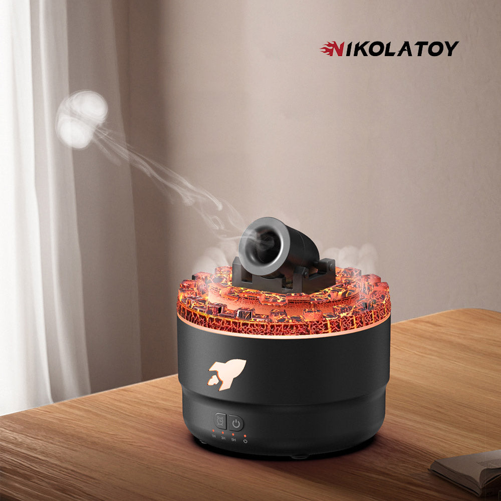 NIKOLATOY®Creative Desktop Cannon Humidifier&Aromatherapy Machine