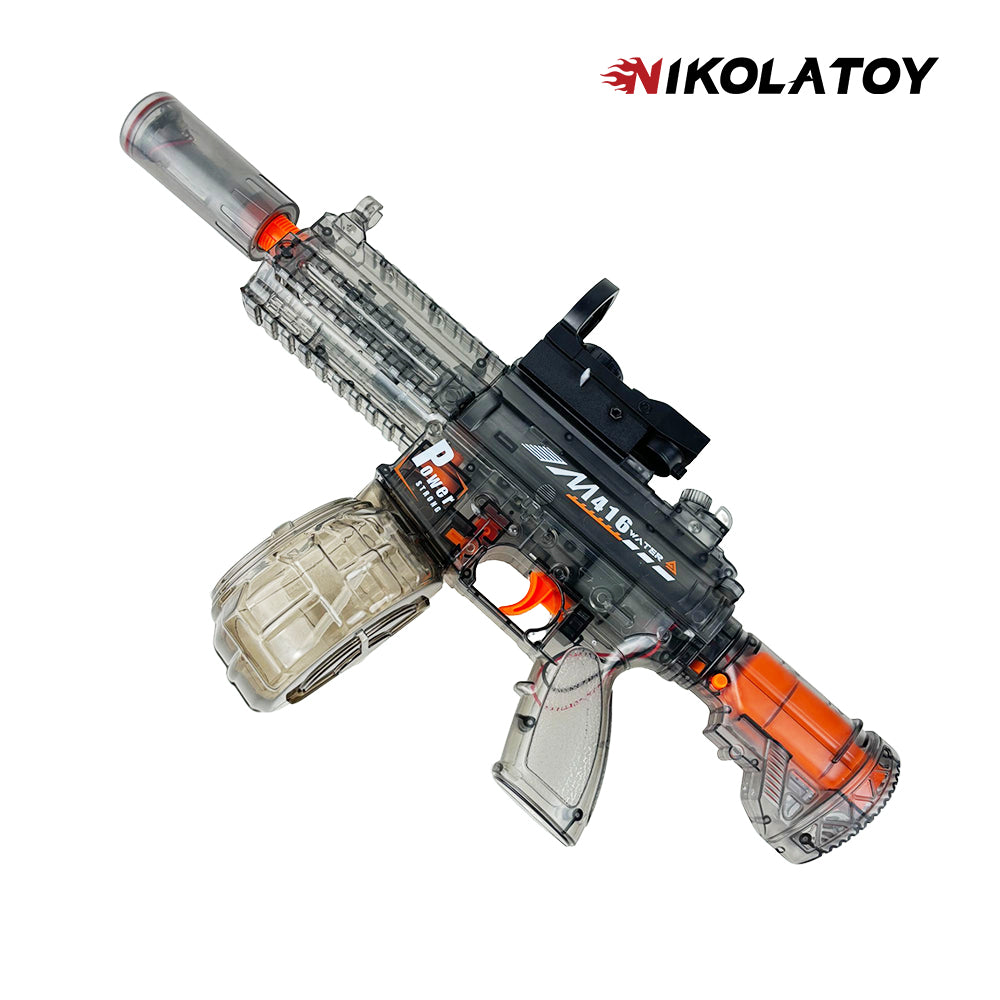 NIKOLATOY® detachable buttstock M416 Water Gun