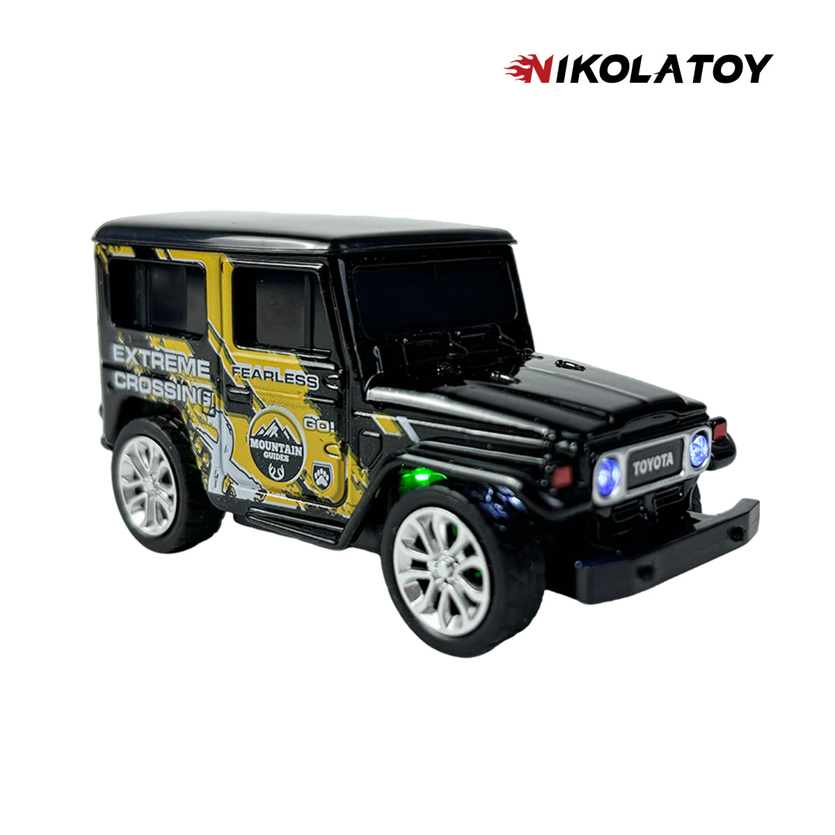 NIKOLATOY®1:64 Toyota FJ Desktop Remote Control Car