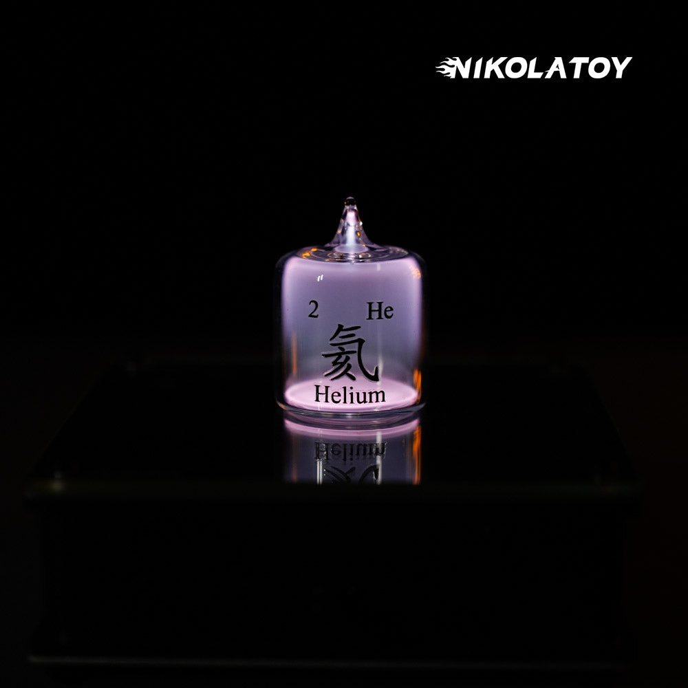 Noble Gas Cylinder Glow Tube Set