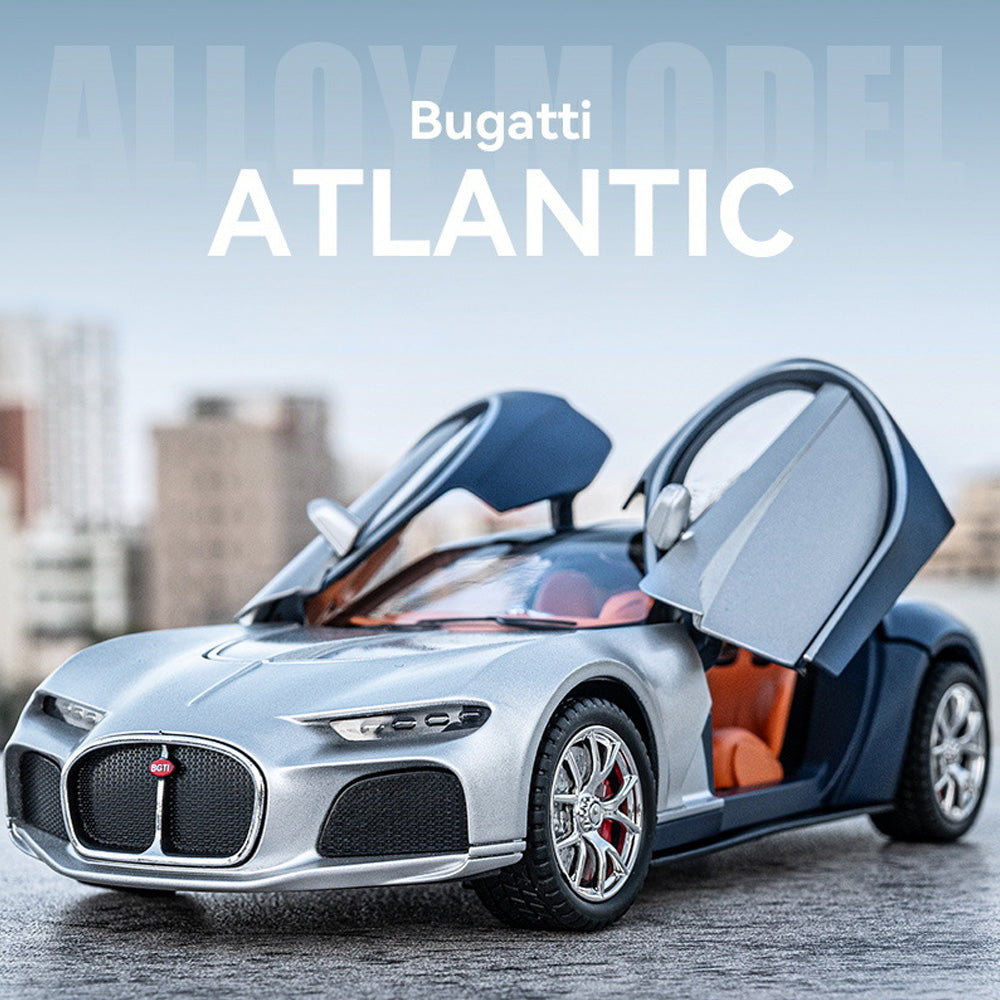 NIKOLATOY Alloy 1/24 Bugatti Atlantic Model Car