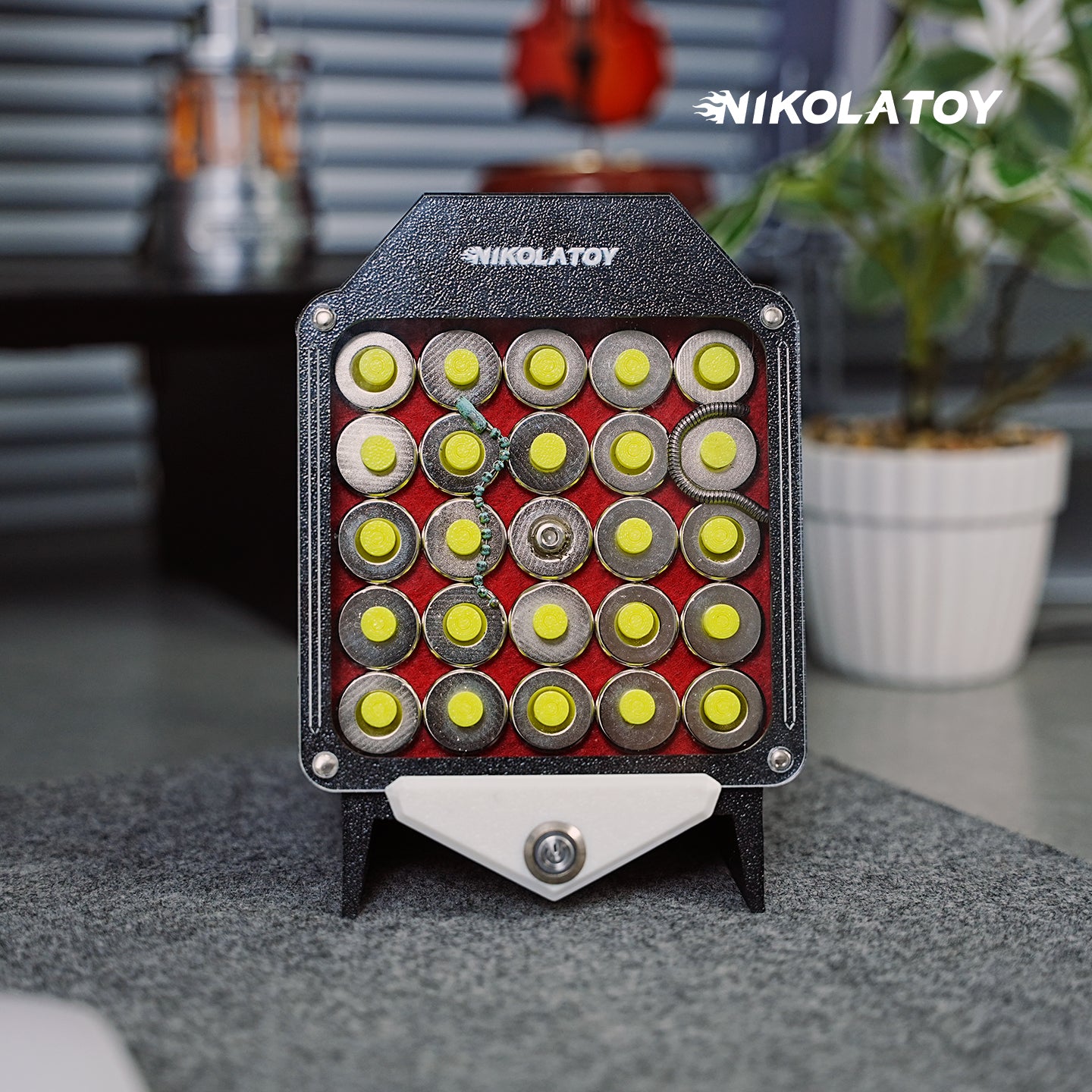 NIKOLATOY®Creative Desktop Greedy Snake