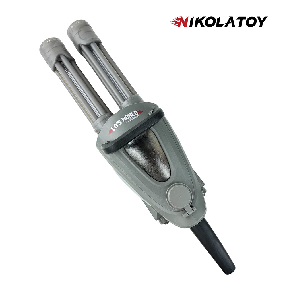 NIKOLATOY® high-performance dual muzzle Gatling water gun