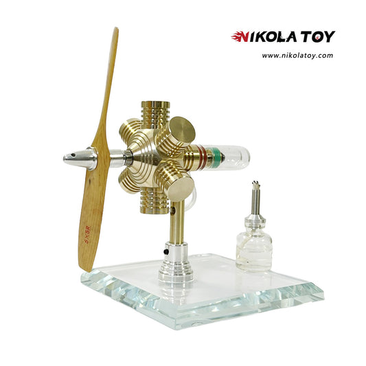 Hexagonal Stirling Engine - Small Aircraft