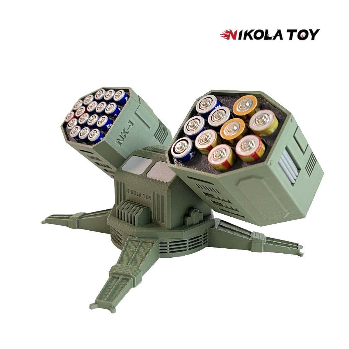 Battlefield Mech - Creative Battery Storage Box