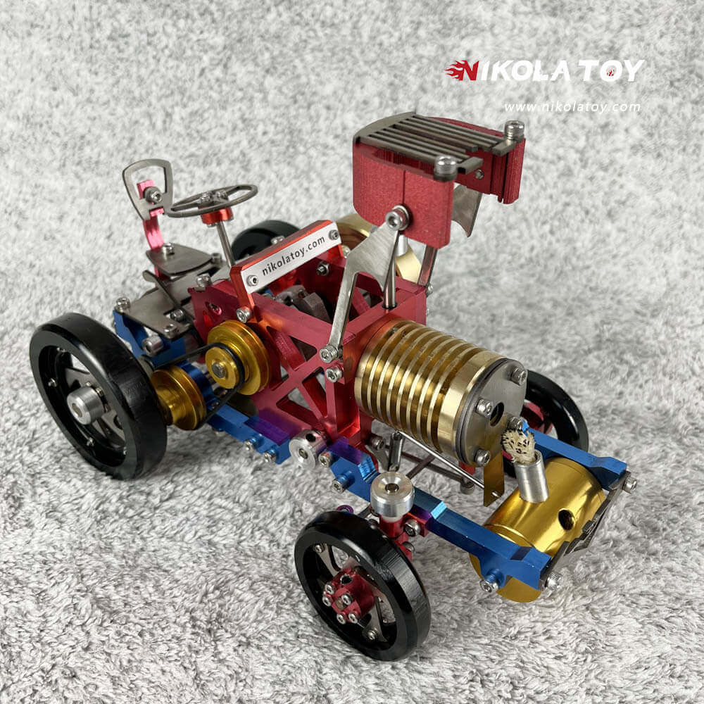 Fire Absorbing Stirling Tractor