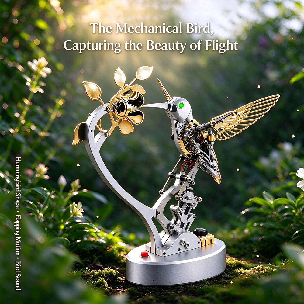 TECHING Mechanical Hummingbird 3D Metal Model DIY Kits