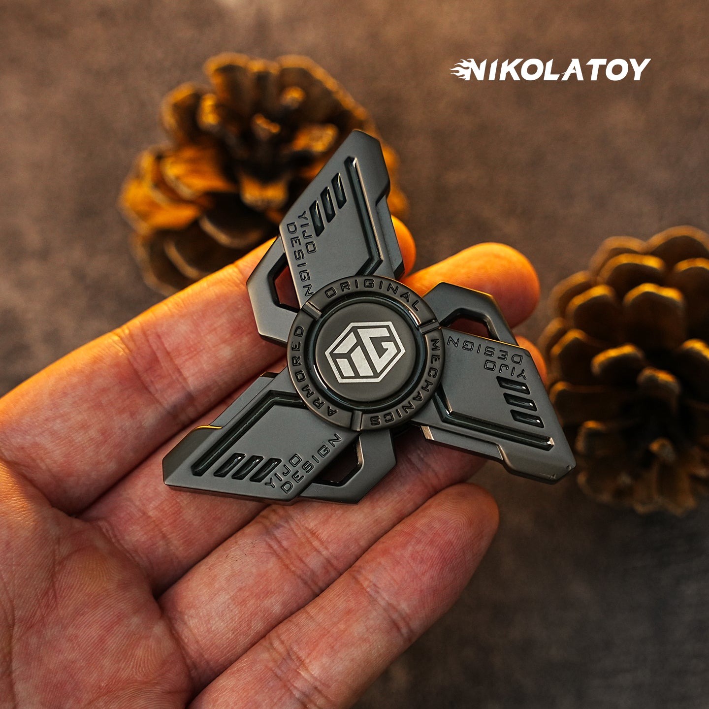 NIKOLATOY® EDC Fidget Toys - Luminous Ninja dart