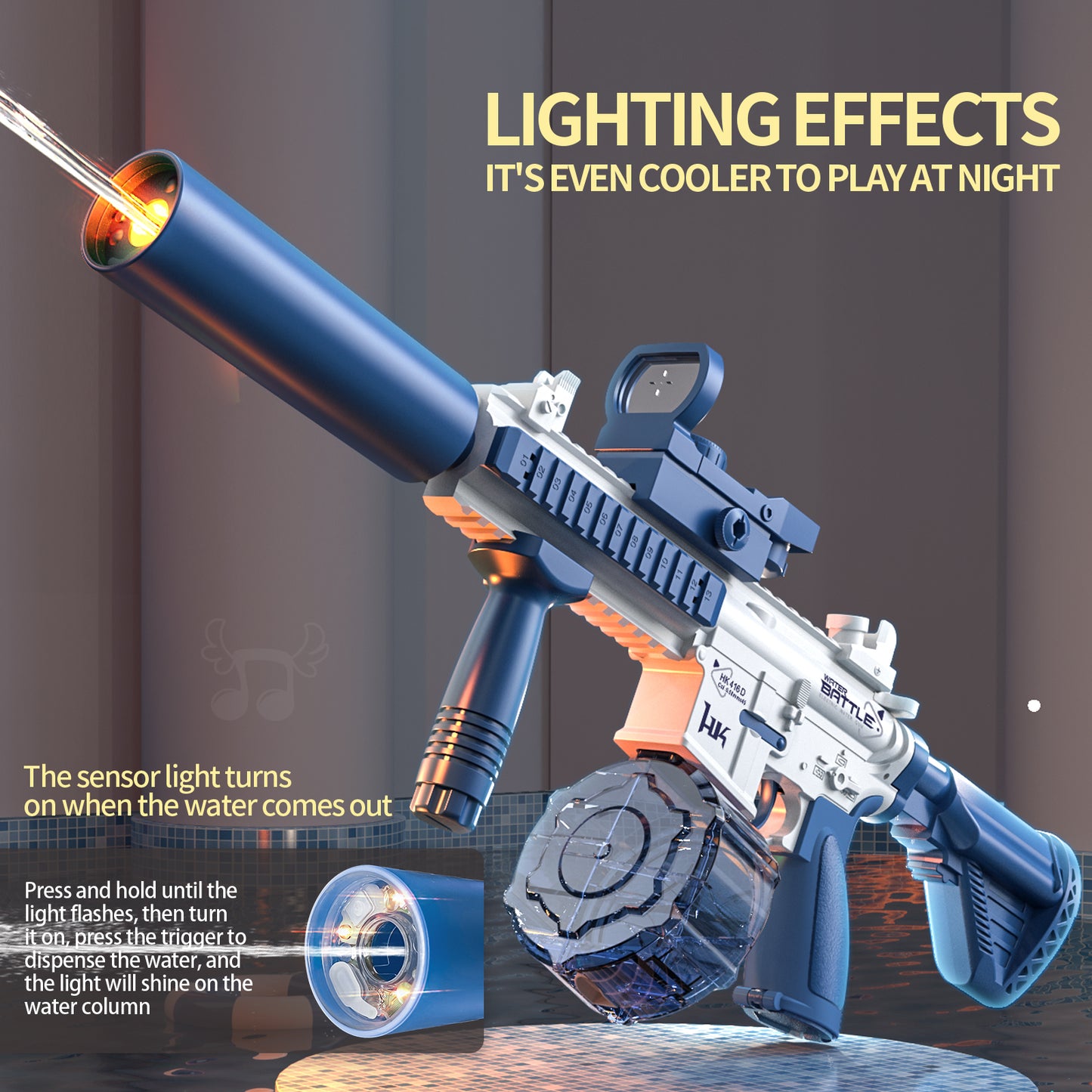 M416 Water Gun - LIGHT VERSION