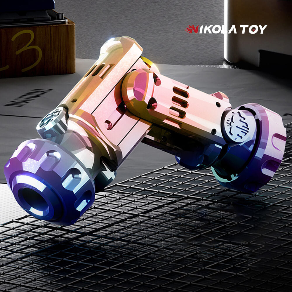 NIKOLATOY® Alloy Agent Mini Shock Bomb Launcher Pistol Toy Gun