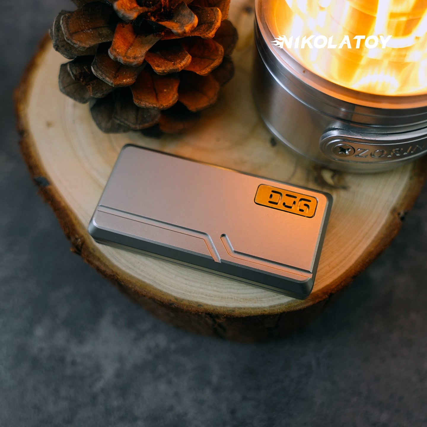 Titanium Alloy EDC Toy Dynamic Tuning Fork