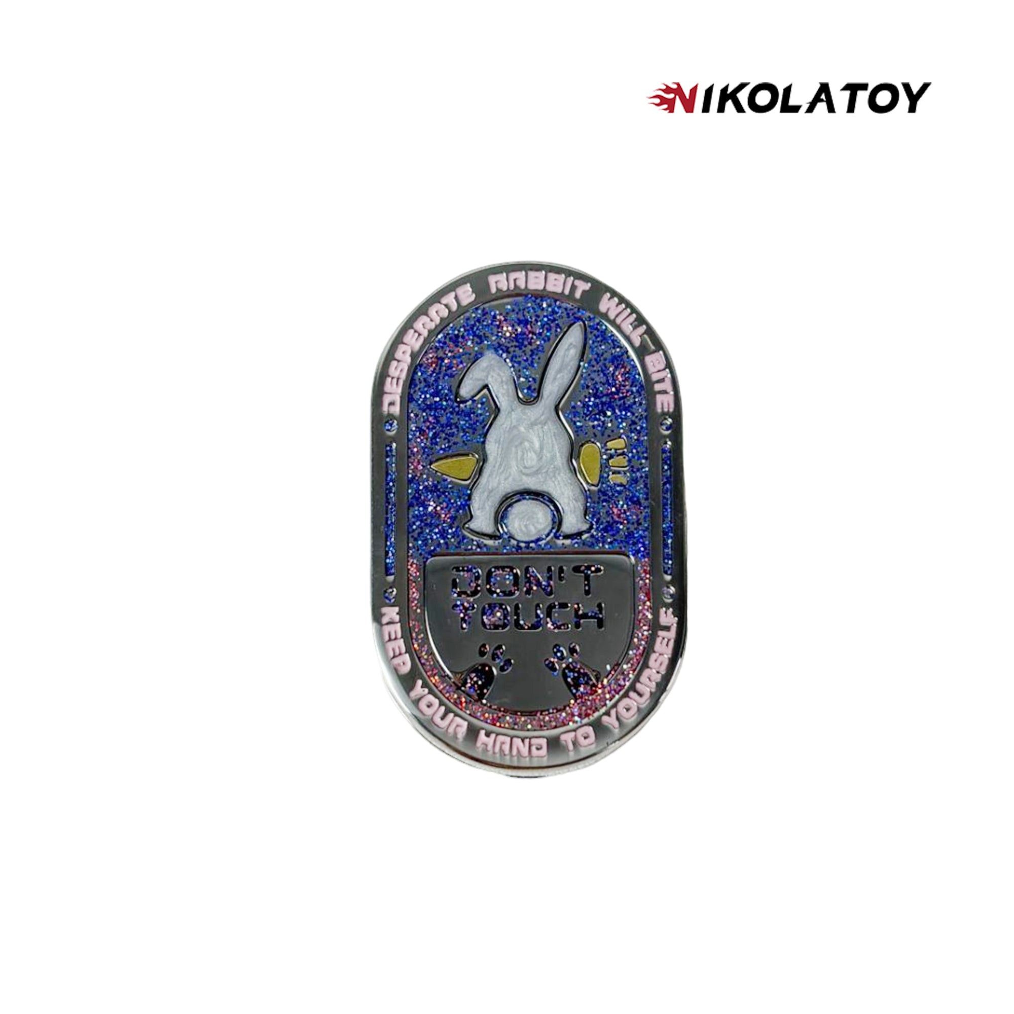 NIKOLATOY® EDC Fidget Toys - Rabbit Badge