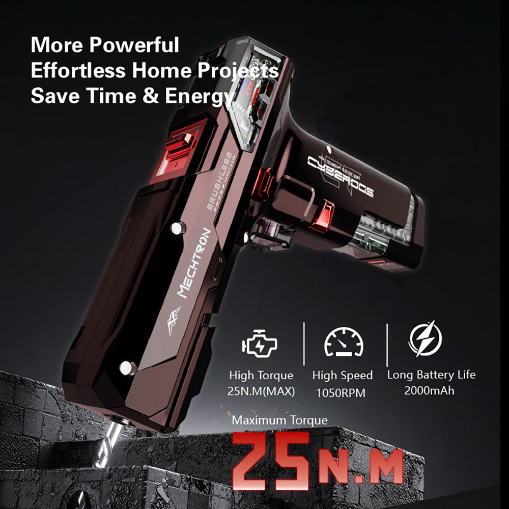 AI Dual Speed Impact Brushless Lithium Drill - G2 PRO