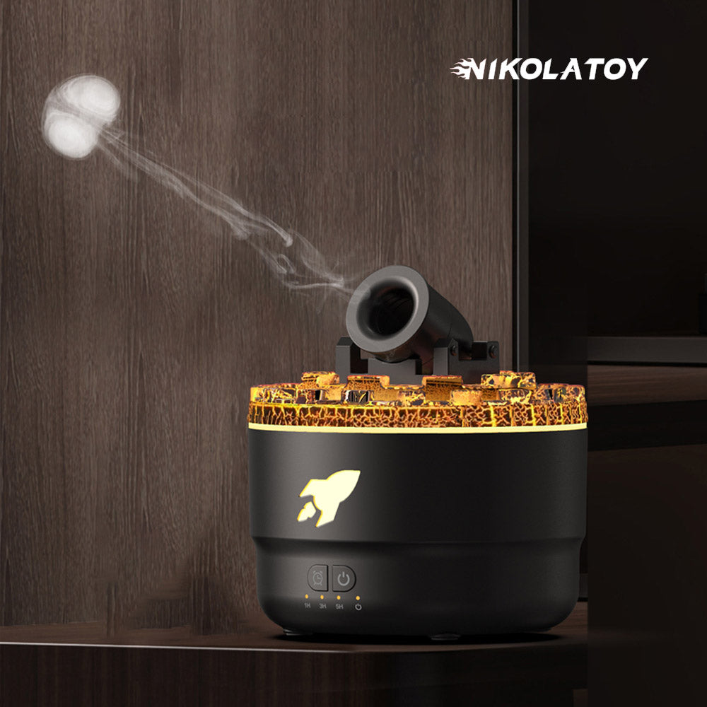 NIKOLATOY®Creative Desktop Cannon Humidifier&Aromatherapy Machine