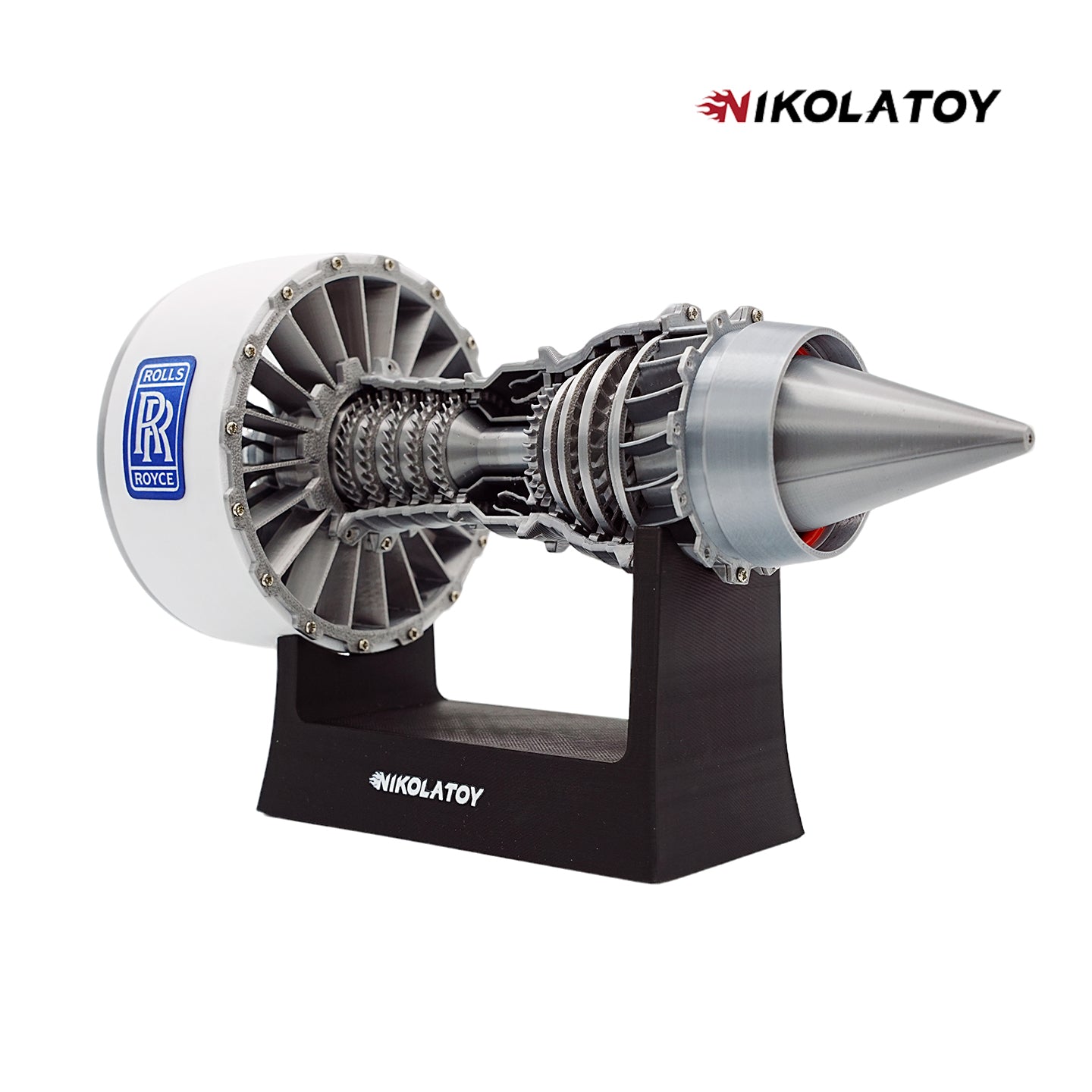 NikolaToy™ All New TR900 Turbofan engine model (23cm / 9in)