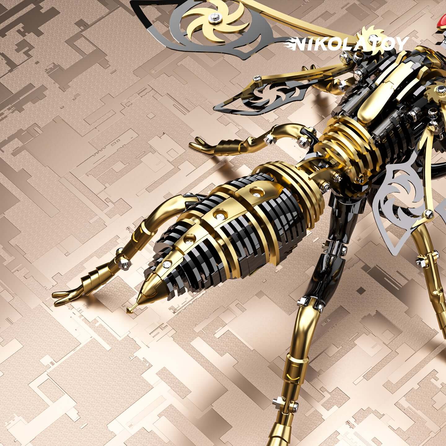 Mechanical Species - Bumblebee (3D Metal Puzzle)