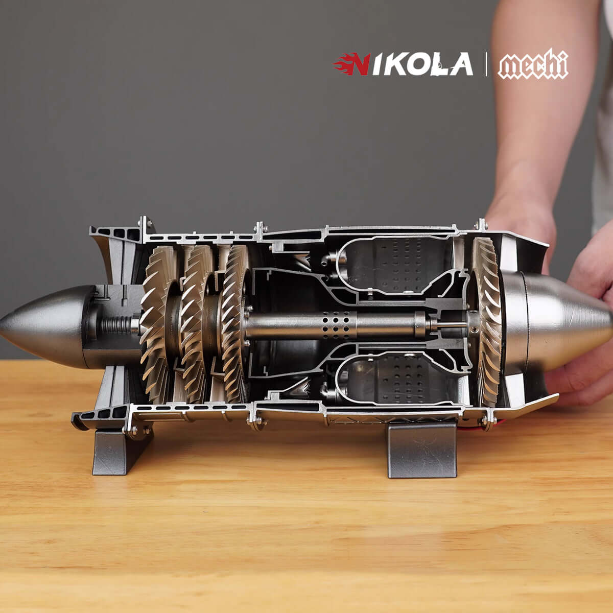 Fighter Jet Turbojet Engine - DIY KIT