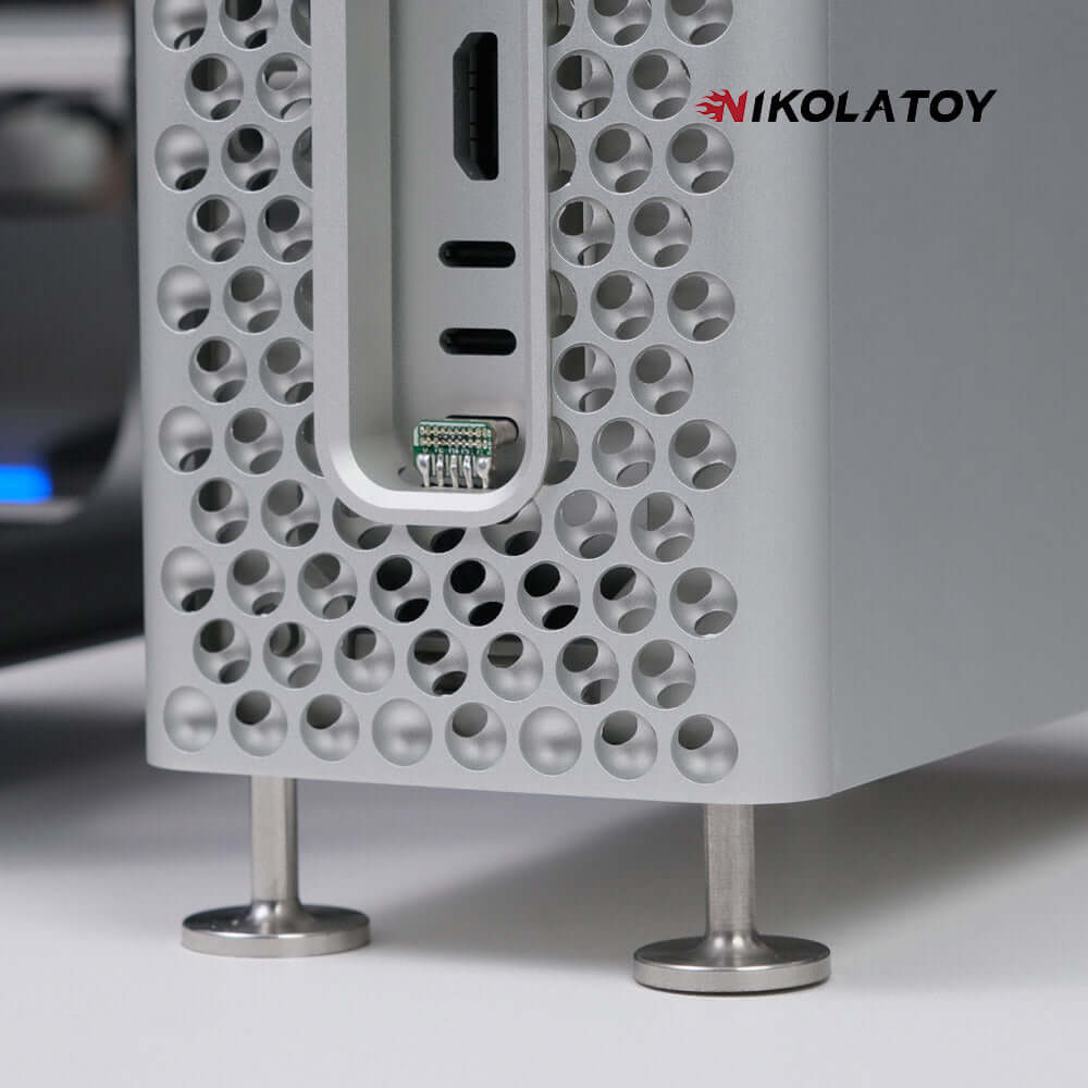 Modular Alloy Magnetic Suction Macmini Protective Shell