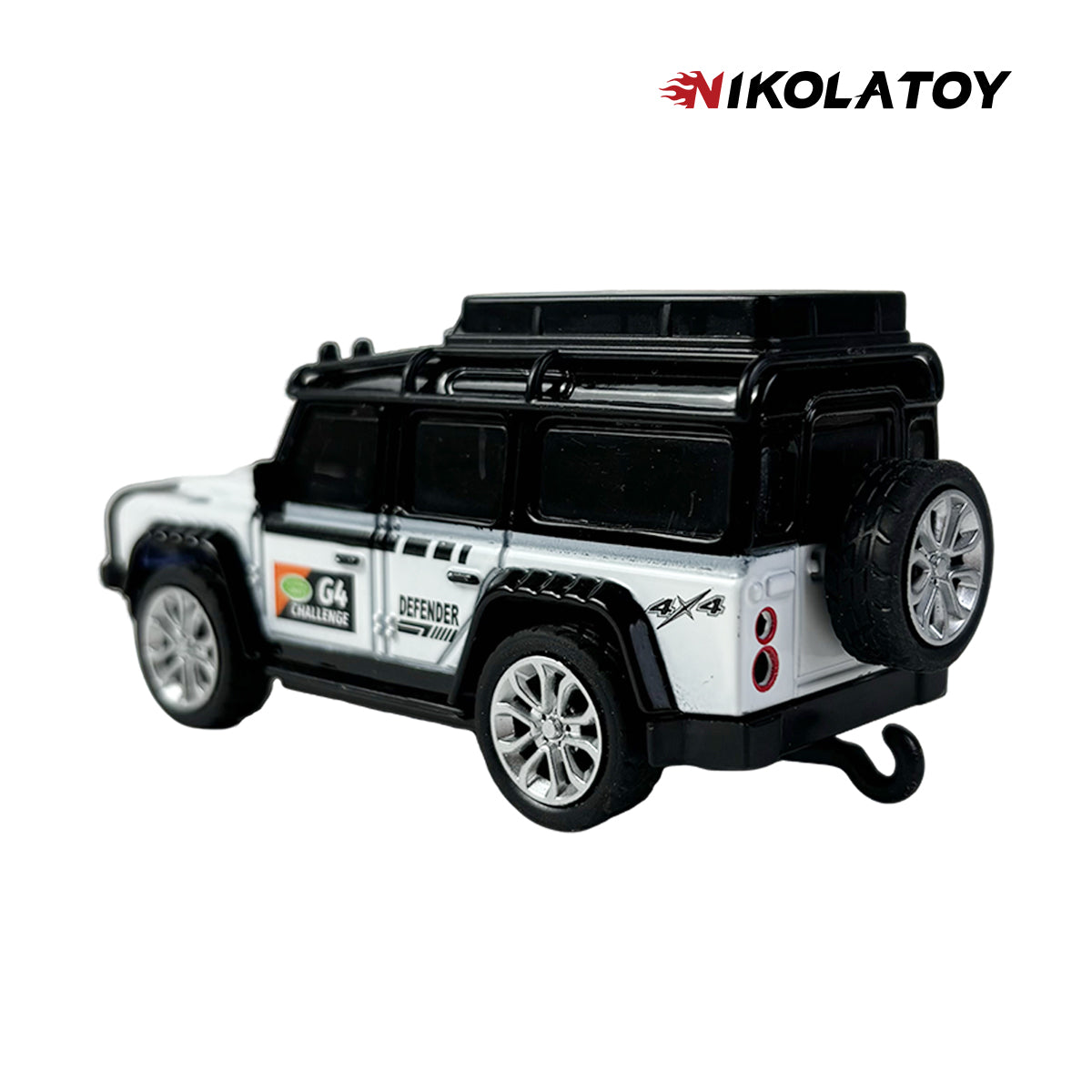 NIKOLATOY™1:64 Land Rover Defender Desktop Remote Control Car
