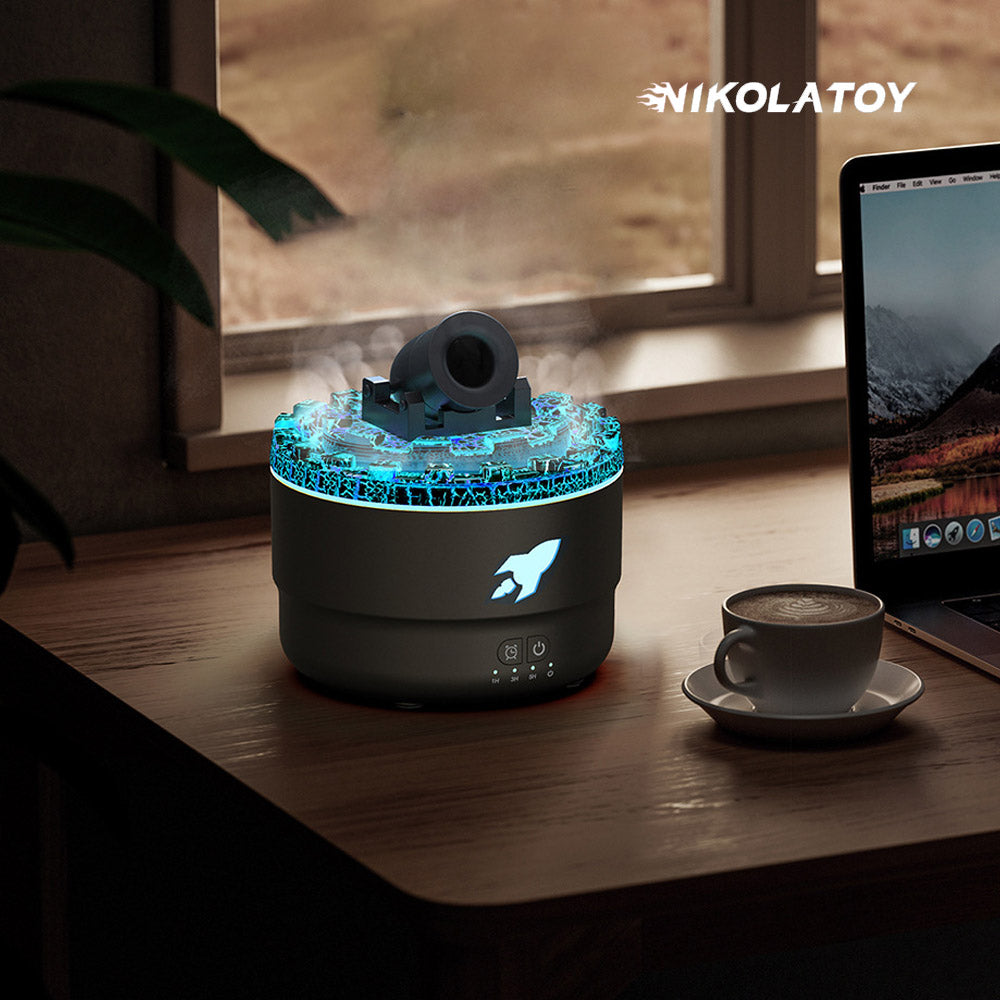 NIKOLATOY®Creative Desktop Cannon Humidifier&Aromatherapy Machine