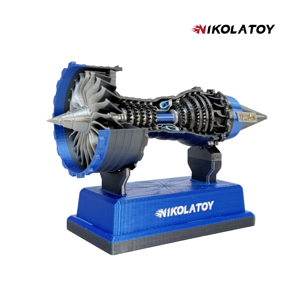 Miniature Trent 900 Turbofan Engine Model(12cm/4.8in)
