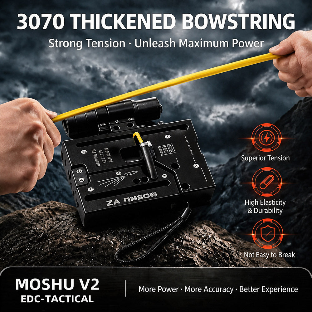 MOSHU V2 Tactical Pocket Folding Metal Slingshot