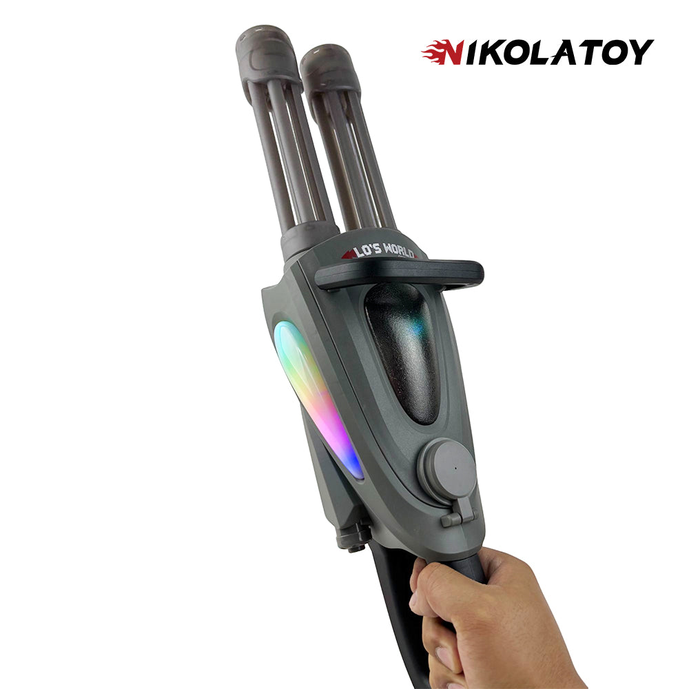 NIKOLATOY® high-performance dual muzzle Gatling water gun