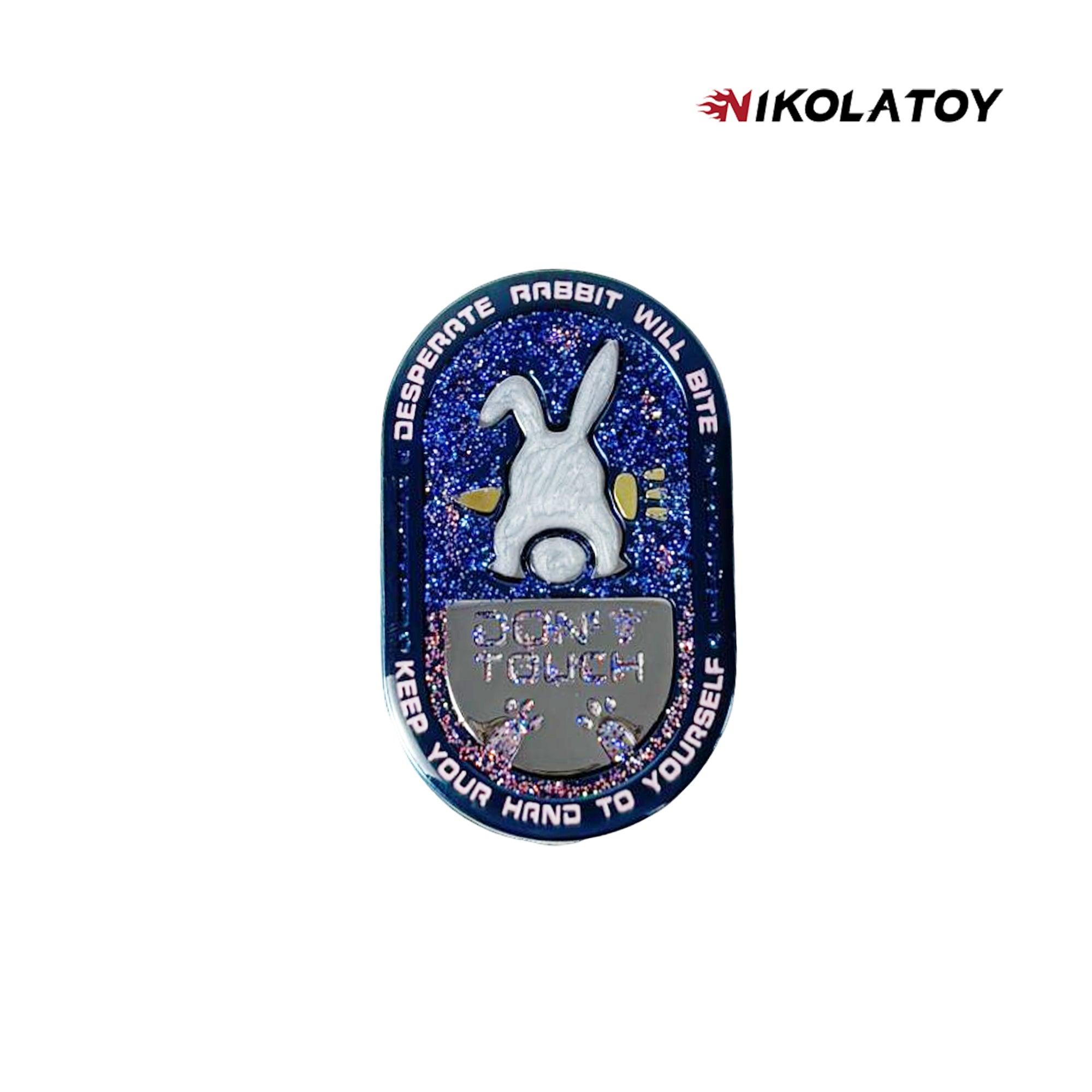 NIKOLATOY® EDC Fidget Toys - Rabbit Badge